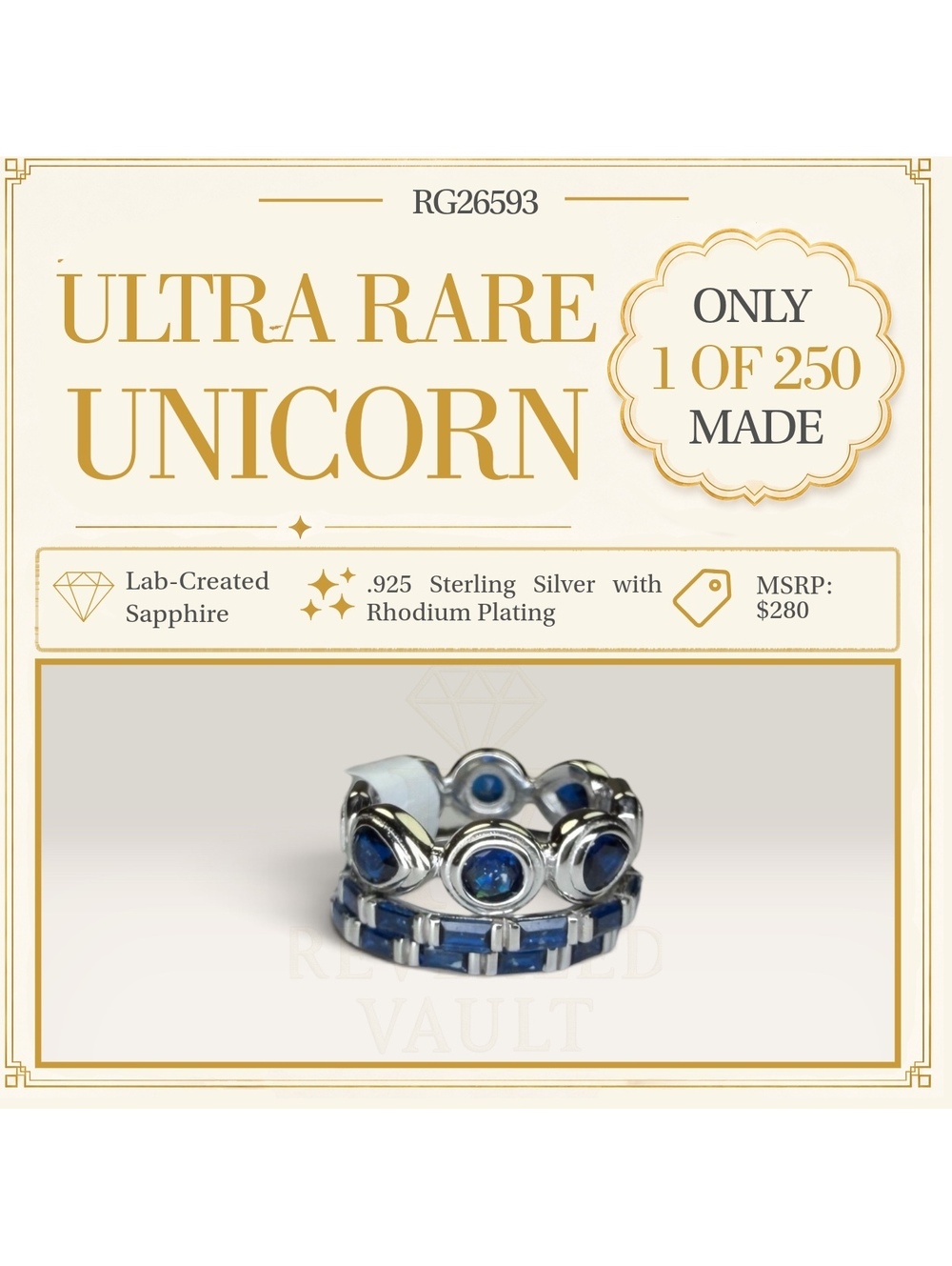 Ultra Rare Unicorn  - Size 6 - September Birthday 2026